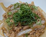 簡単!とろっと新玉ねぎと豚ミンチ炒め作り方4写真