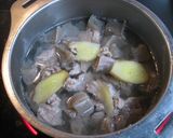 牛すじとこんにゃくの簡単しょうが醤油煮作り方3写真