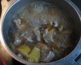 牛すじとこんにゃくの簡単しょうが醤油煮作り方4写真