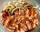 【激ウマ！豚バラ丼】作り方2写真