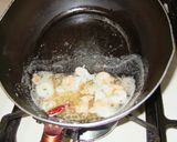 からすみと水菜のシーフードパスタ作り方2写真