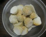 ゆすってゆすって！ボウルで里芋煮っころ？作り方3写真