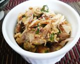 ご飯のお供に♪鯵の干物でなめろう風作り方5写真