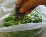 シャキシャキで美味しい♪水菜の塩昆布漬け作り方2写真