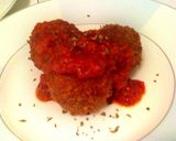 残りカレーでライスコロッケ(チーズ入り)作り方6写真