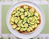 子供喜ぶ簡単夕飯！なす夏野菜のピザ作り方8写真