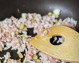 幸タレで至高の豚挽肉あんかけ焼きそば作り方6写真