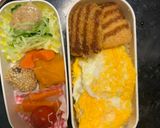レンジ洋風オイトマト味オムライス弁当作り方17写真