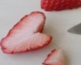 ハート♡のイチゴ🍓作り方2写真