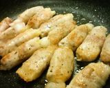 ピザ風豚肉のじゃがいも巻き作り方4写真