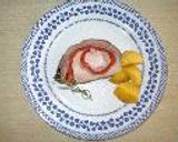 赤いウズマキ*ブタ肉のオーブン焼き作り方6写真