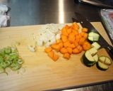 【お弁当】具沢山ミルクスープ作り方1写真