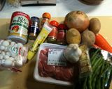 アジアン風チキントマトカレー♪作り方1写真