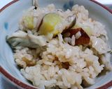 さつまいも&きのこたっぷり炊き込みご飯作り方6写真