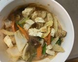 肉無豆腐中華風梅ウスタークリーム味野菜炒作り方16写真
