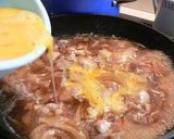 フライパンで親子丼作り方4写真