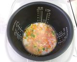 レタスと鮭の炊き込みチャーハン作り方2写真