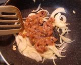 まろやか~イカの塩辛クリームパスタ作り方3写真