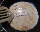まろやか~イカの塩辛クリームパスタ作り方4写真
