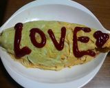ビッグオムライス♪♪♪作り方16写真
