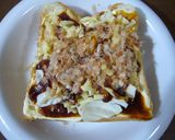 ＊間違いなくお好み焼きだ＊トースト作り方3写真