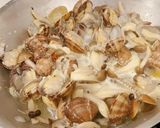 簡単美味しいあさりたっぷりコンソメパスタ作り方3写真
