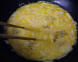 超いい加減☆海老とお豆の卵とじ作り方4写真