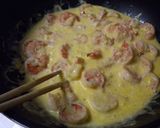 超いい加減☆海老とお豆の卵とじ作り方5写真
