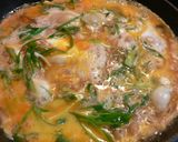 フライパンで親子丼作り方6写真