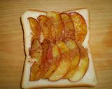 焼きりんごトースト作り方3写真
