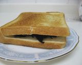 ひじき煮のサンドイッチ作り方3写真