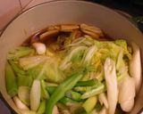 胃に優しい♪お夜食豆乳鍋作り方3写真