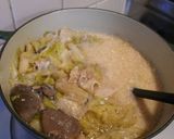 胃に優しい♪お夜食豆乳鍋作り方5写真