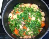 椎茸入り♪カブとひき肉のとろとろあん作り方5写真