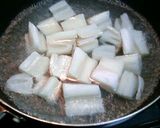 レンコンと豚肉の梅風味黒酢炒め作り方4写真