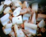 レンコンと豚肉の梅風味黒酢炒め作り方5写真