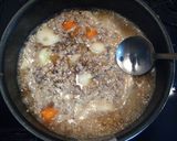 椎茸入り♪カブとひき肉のとろとろあん作り方4写真