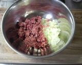 茄子の肉はさみ揚げ～作り方1写真