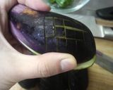 茄子の肉はさみ揚げ～作り方4写真