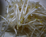 もやしと蕪の葉のさっと炒め作り方2写真