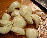 【豚バラ肉とちんげん菜中華風炊き込み飯】作り方3写真