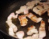 【豚バラ肉とちんげん菜中華風炊き込み飯】作り方4写真
