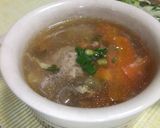 食べるSOUP☆~肉団子と大根のスープ~作り方10写真