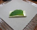 焼き春巻き❤in餅・明太・チーズ作り方3写真