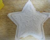 簡単　星型サンドウィッチ♪作り方4写真
