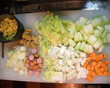 白菜と冬瓜の大人グラタン♪作り方1写真