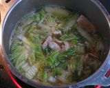体ぽっかぽか！豚肉と白菜のあんかけうどん作り方2写真
