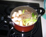 簡単すき焼き風　肉豆腐作り方4写真