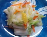 白菜とゆずの漬物作り方8写真