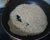 玄米煎ってみよ～作り方1写真